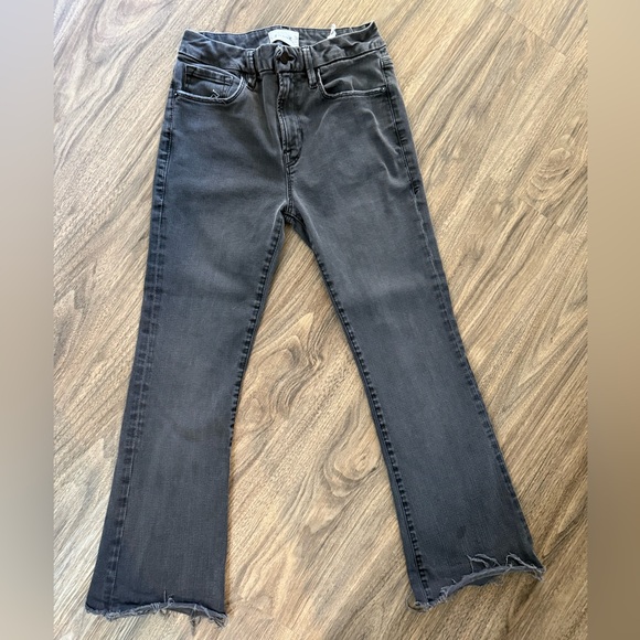 Frame Denim Denim - Frame Denim Raw Hem - “Le boot cut crop” - 27